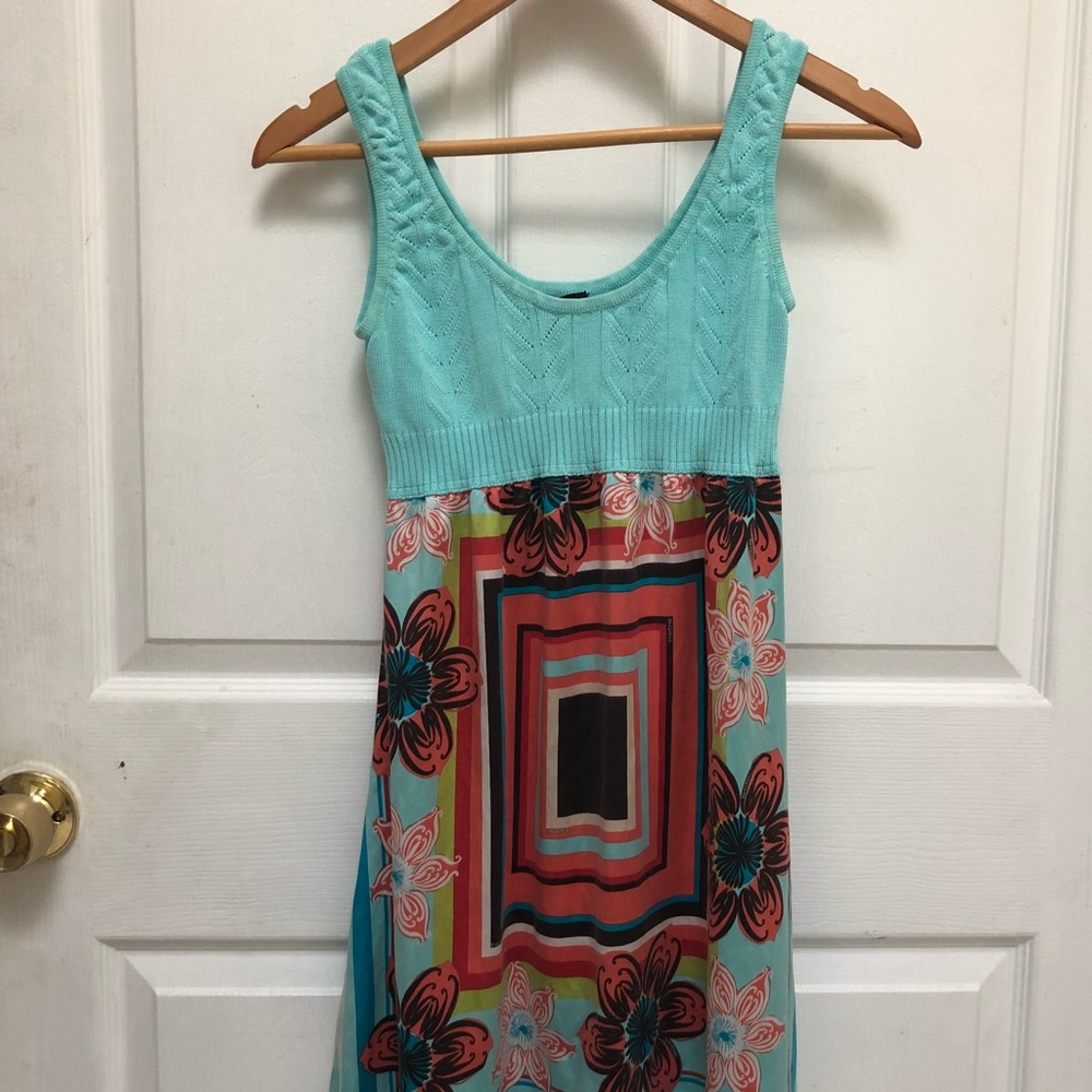 Multi pattern Bebe Sundress